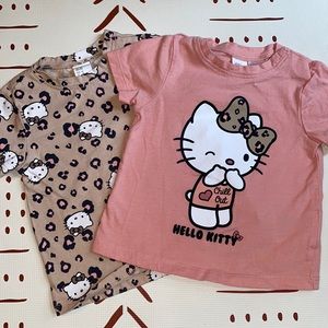 hello kitty t shirt set